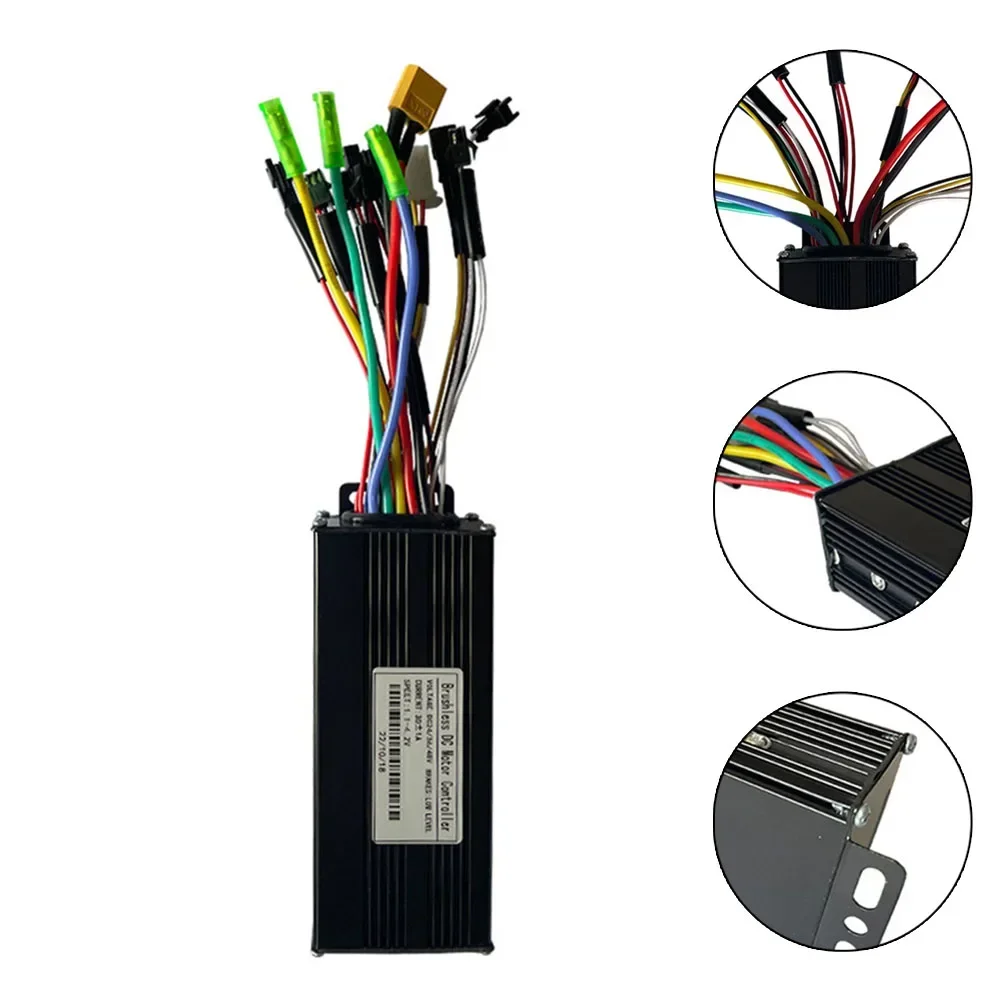 Description Picture 5 of itemJN 24/36/48V E-Bike Sine Wave 30A 750/1000W SM Three Mode Brushless Controller For Electric Scooter Electric Bicycle Accessories