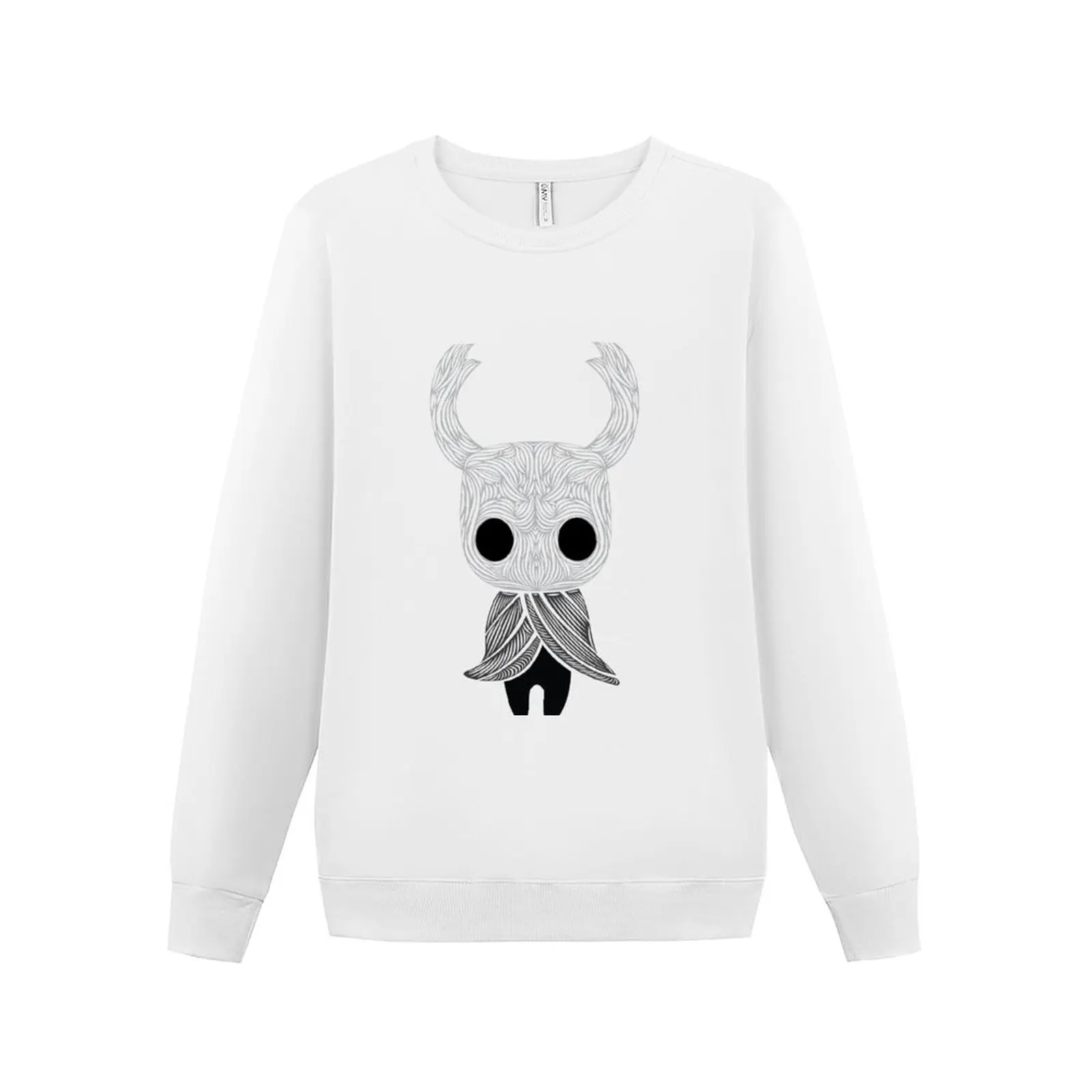 

New Hollow Knight Cut out Sweatshirt men's autumn clothes anime clothes sweatshirt for men