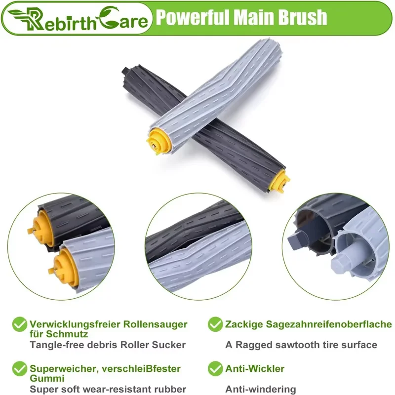 Universal Multi-Surface Roller Brush