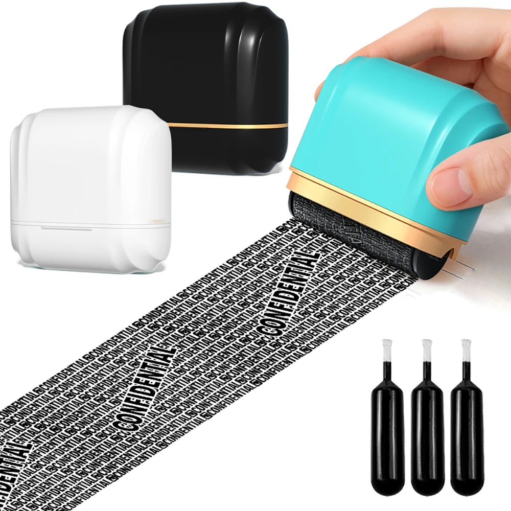 Wide-sized identity privacy roller seal, specifically designed for blocking confidential thumbnail 4