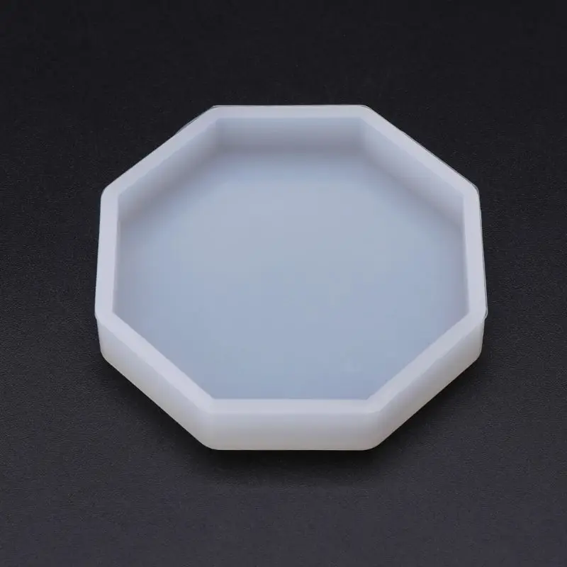 

Y1UB Geometric Making Mold Epoxy Resin Crafts Casting Mould for DIY Cosmetic Storage Tray Cup Handmade Crafts