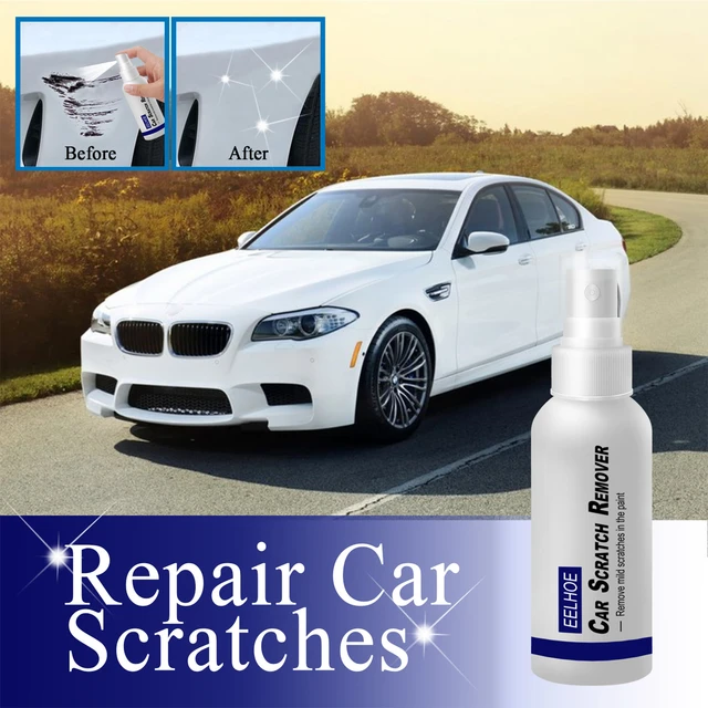 Comprar Spray reparador de arañazos para coche, Removedor de rayones en  blanco y negro para pulir autos, Removedor de protección contra rayones de  automóvil con autopintura para rayones profundos