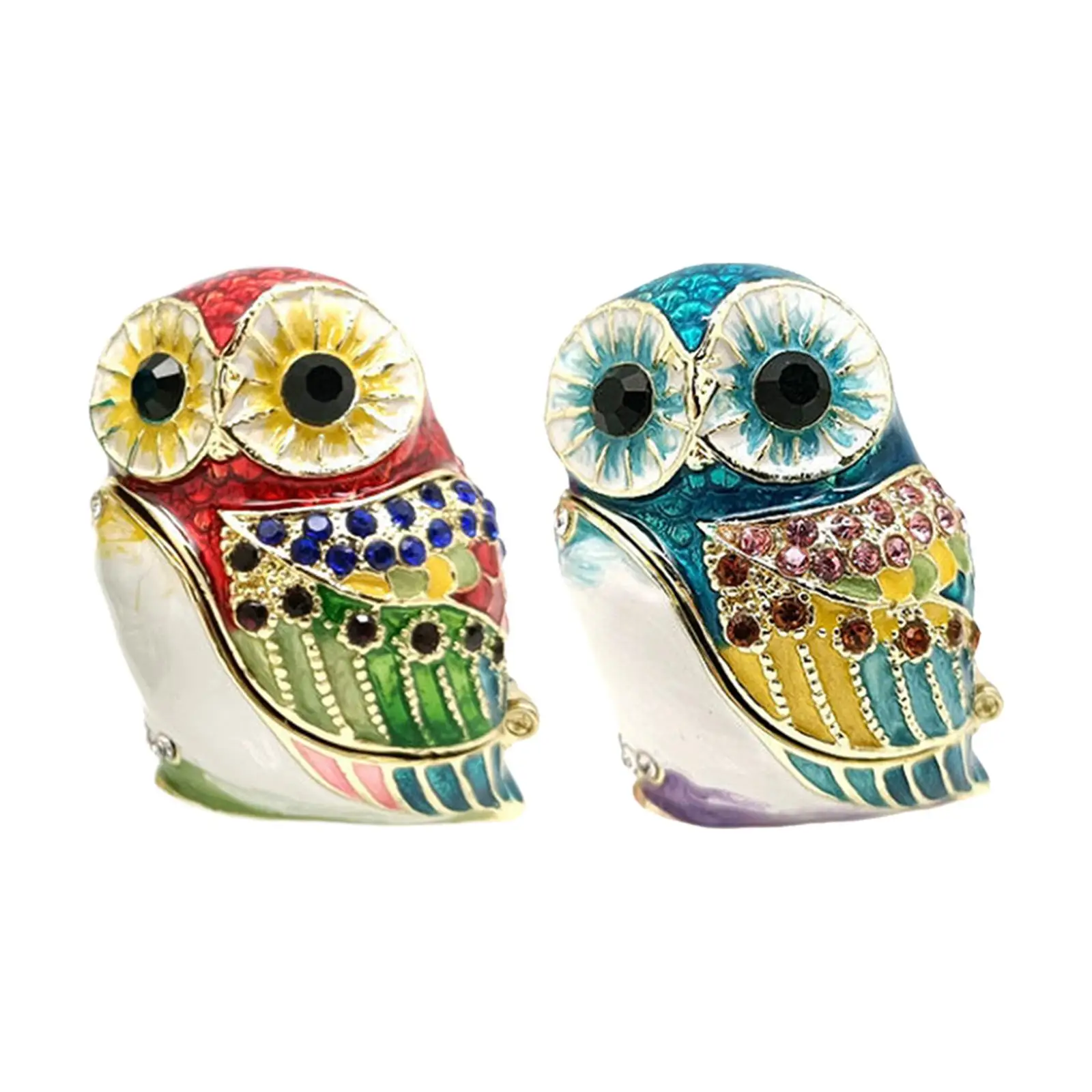 

Owl Décor Cute Decorative Handicraft Owl Figurine for Housewarming Party Living Room Table