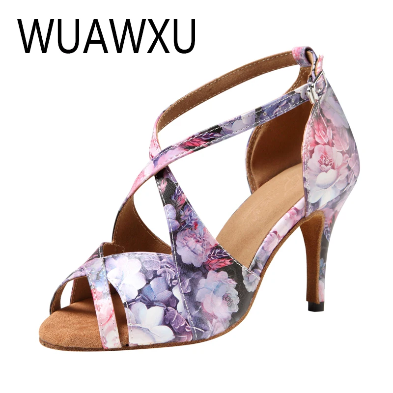 Latin dance shoes become sexy dance shoes National standard dance shoes Walking show dance shoes Women adult professional dance