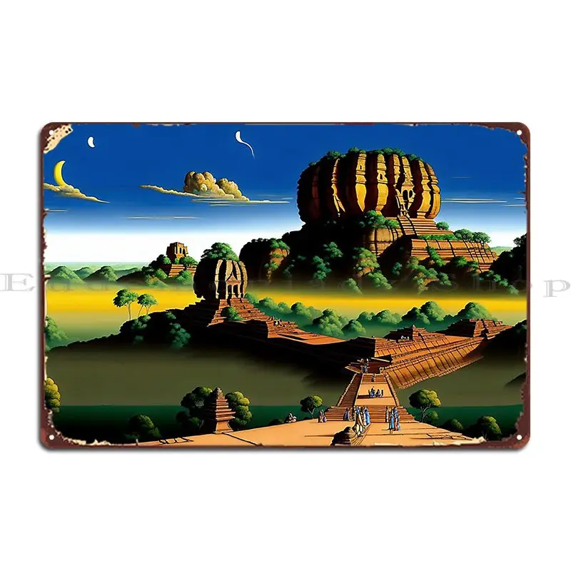 La Città Degli Dei 5120X3072 Pixel Insegne In Metallo Design Design Pub Club Bar Pub Progettazione Poster In Latta