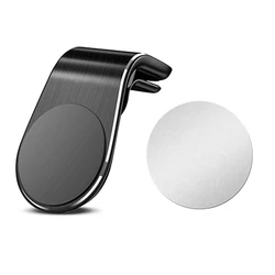 Magnetic Car Air Vent Phone Holder with Strong Grip (Black)