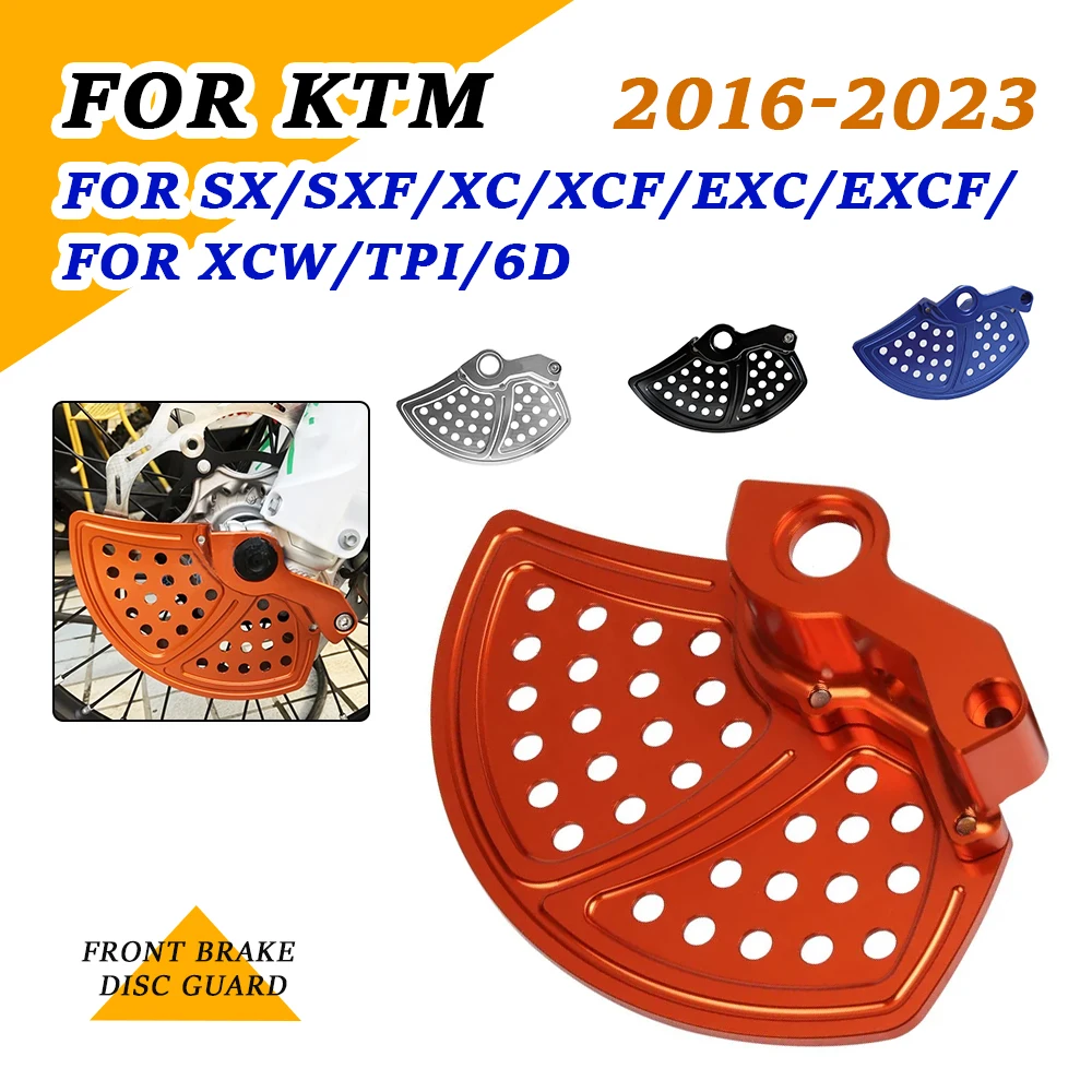 

For EXC300 2023 Front Brake Disc Guard For KTM 125 150 200 250 300 350 400 450 500 SX-F SXF XC-F XCF EXC-F EXCF XCW TPI 2022