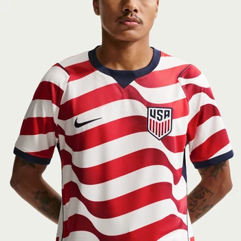 2026 World Cup USA Nike Football Jersey IB5339 Men's Striped Dri-FIT Soccer Shirt 1