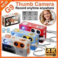 G9 4K Retro Mini Keychain Thumb Camera Built-in Flash Outdoor Sports CameraVideo Shooting Children Multiple Filters Camera 2026 1