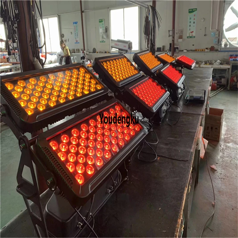 1 piece New DMX512 120*10W RGBW IP65 Waterproof DJ Wedding Stage City Wall Washe