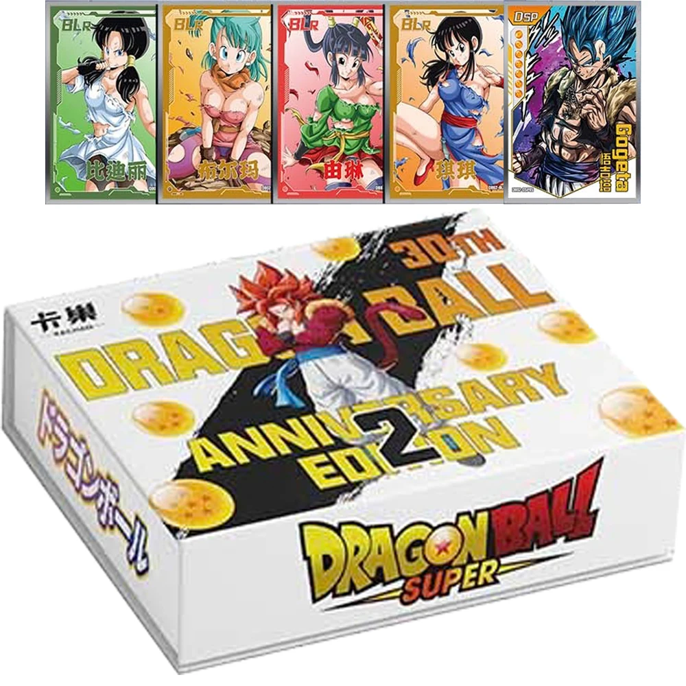 Оптовая продажа, карточка из дракона для детей Yamcha Bulma, популярные фантазийные приключения, аниме, Ограниченная Коллекция игр, карточка, настольные подарки