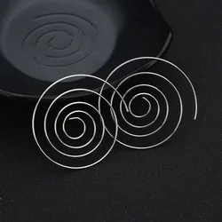 Elegant Fish - Shaped Handmade Minimalist Earrings (ES3352)