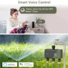Diivoo WiFi Water Timer, Remote Control Irrigation Timer, Automatic Manual Watering, Rain Delay, Garden, Yards, Lawns 3