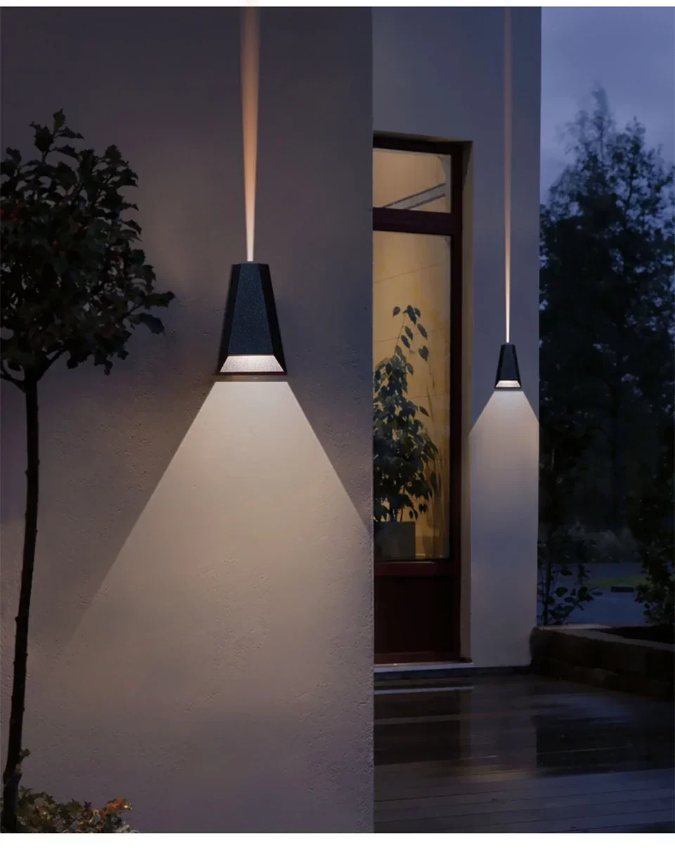 Description Picture 6 of itemOutdoor LED Wall Lightin Waterproof  Washer Lamp Garden Balcony Wall Lamps Staircase Aisle Lamp Villa Exterior Lamp