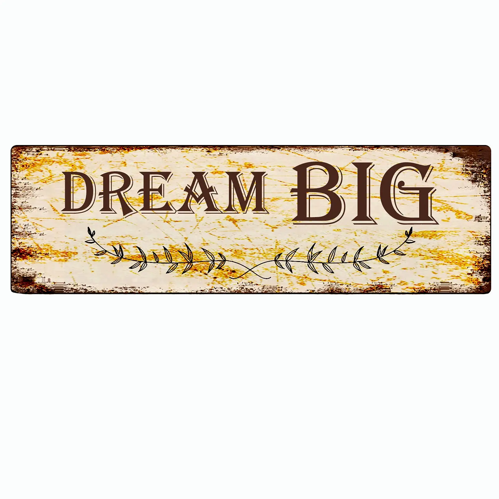 Металлический знак жестяной знак мечта большая забавная табличка Ретро жестяные знаки Алюминиевый металлический знак для спальни кухни сада стены
