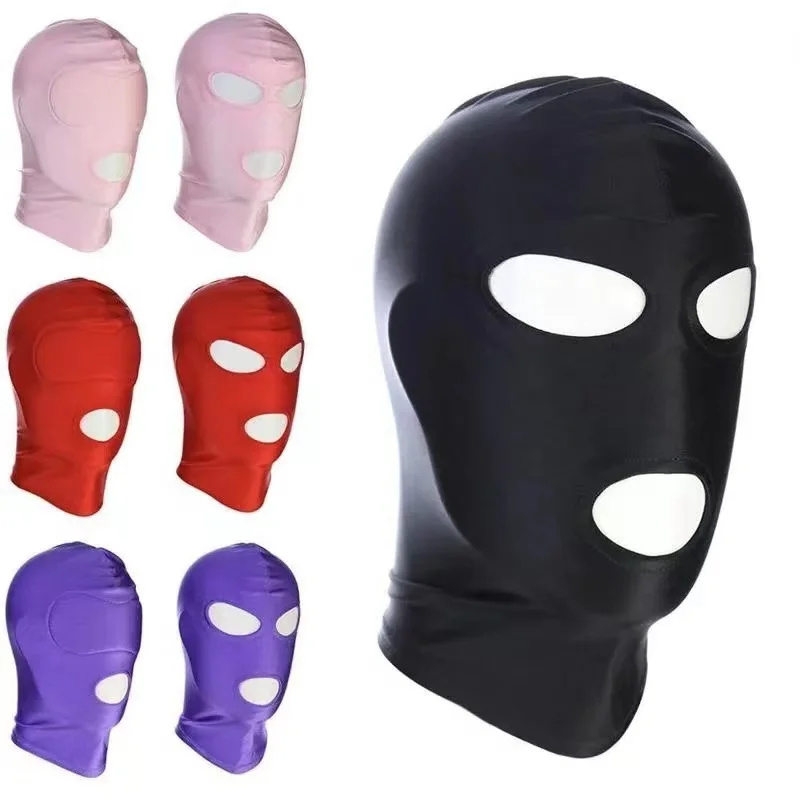 Mask Hood BDSM Role Playing Game Erotic Cosplay Prop Fetish Sex Toy For Woman Man Couple
