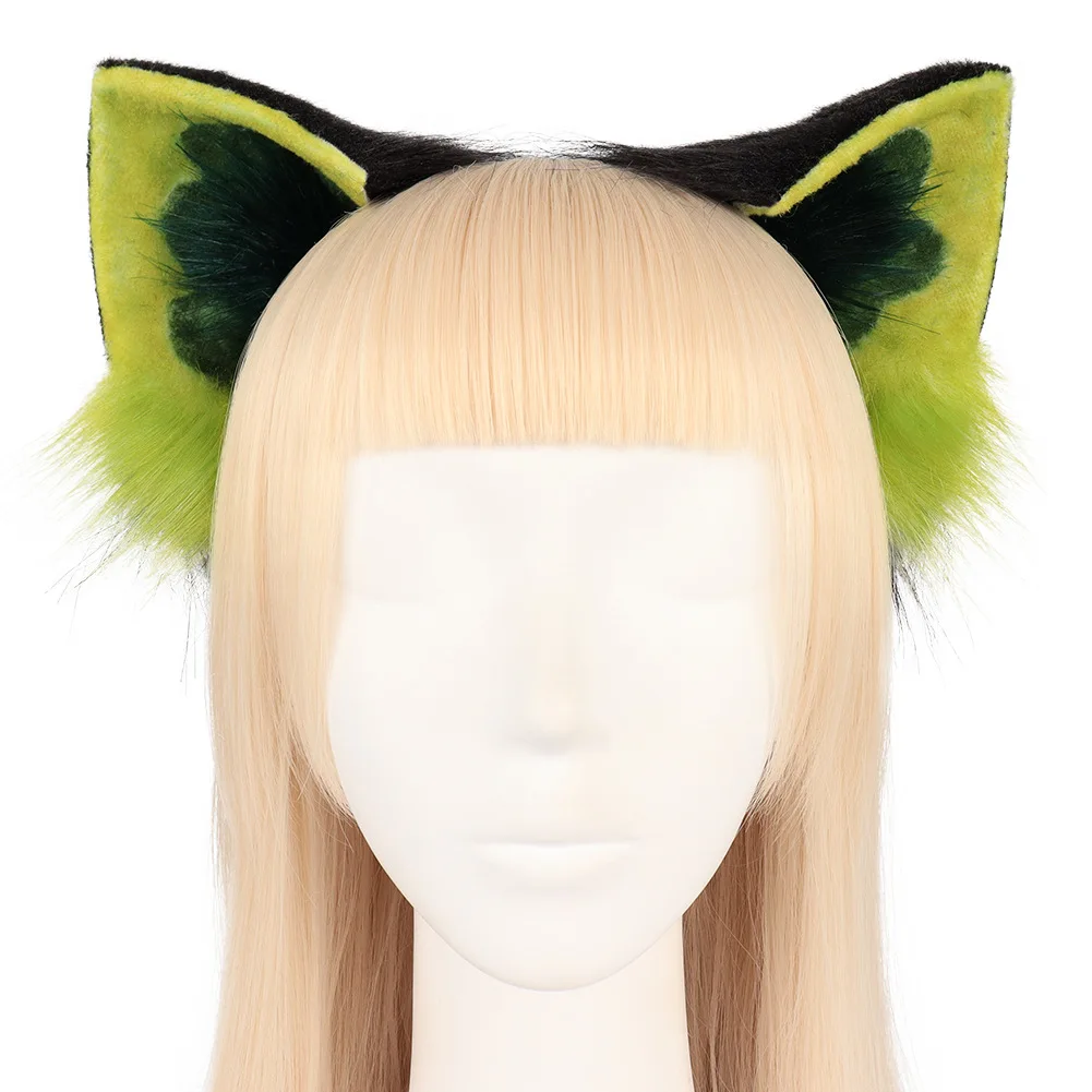 

Simulated Cat Ears Headwear Anime Cosplay Hair Prop Pet Cos Headdress Lolita Costume Accessories Stage Animal Disguise Headband