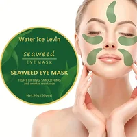 Seaweed Eye Mask, Selected Large-Leaf Seaweed Essence, Deeply Moisturizes and Makes Skin Around the Eyes Look Slimmer, Suitable for Men and Women, New Year Gifts, Holiday Gifts 1