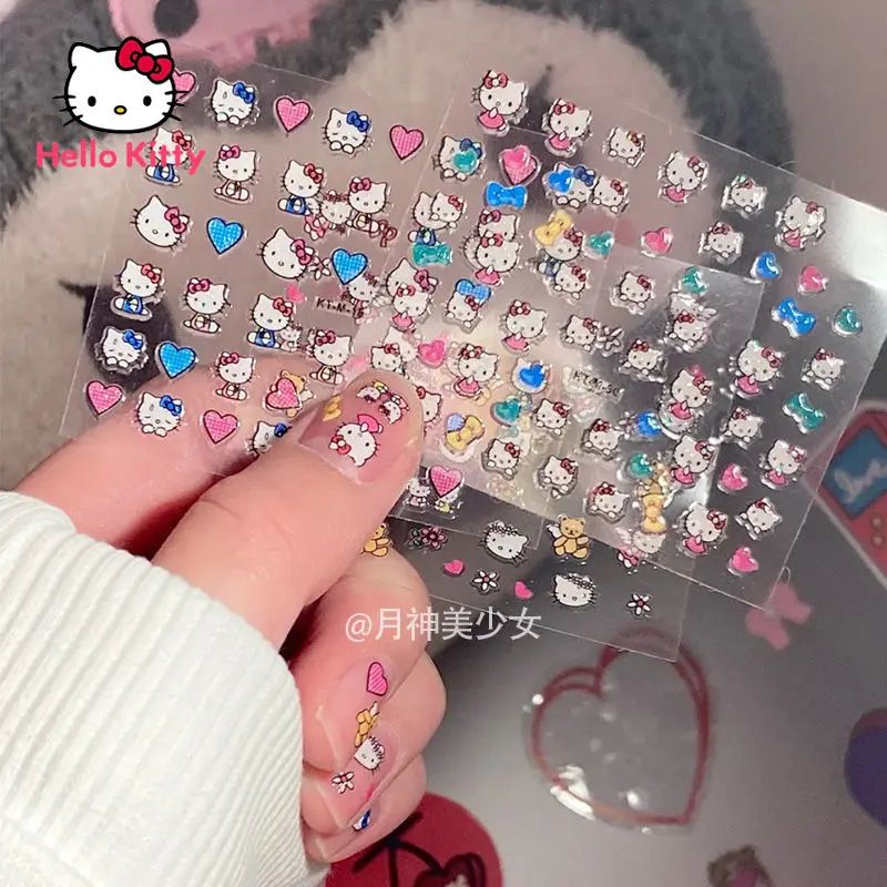 20 шт. детские наклейки для ногтей Hello Kitty |