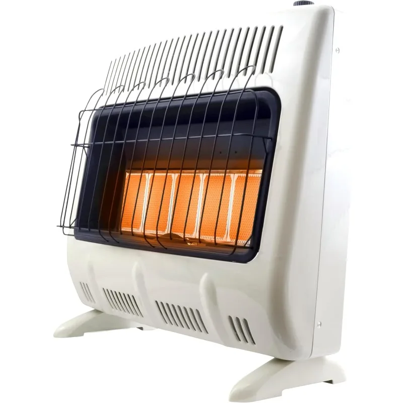 Mr. Heater Vent Free 30,000 British Thermal Unit Radiant Propane Space Heater with Thermostat and Automatic Low Oxygen Shut Off