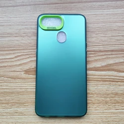 Cover per telefono matte aurora metallico di lusso