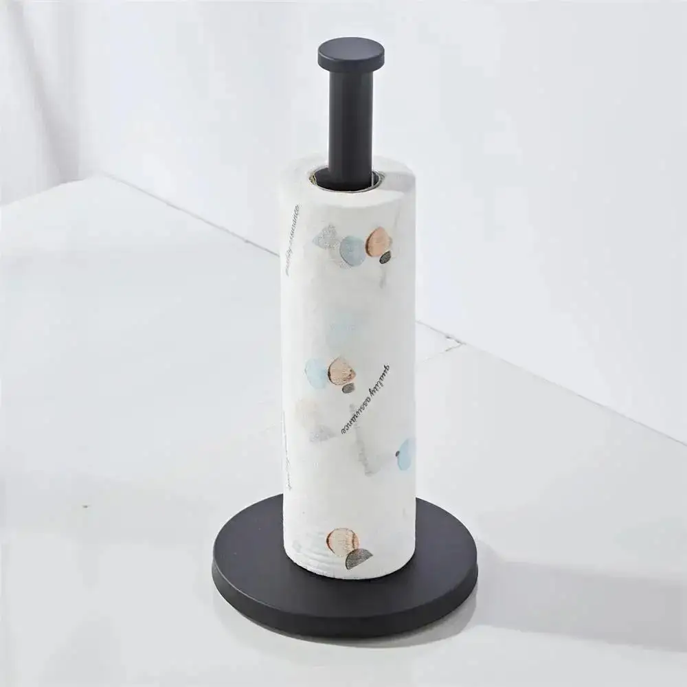 Hot Sale New Concise Design Paper Towel Holder Plastic Wrap Printing Roll Vertical Cling Film Home Friut Preservation Supplies