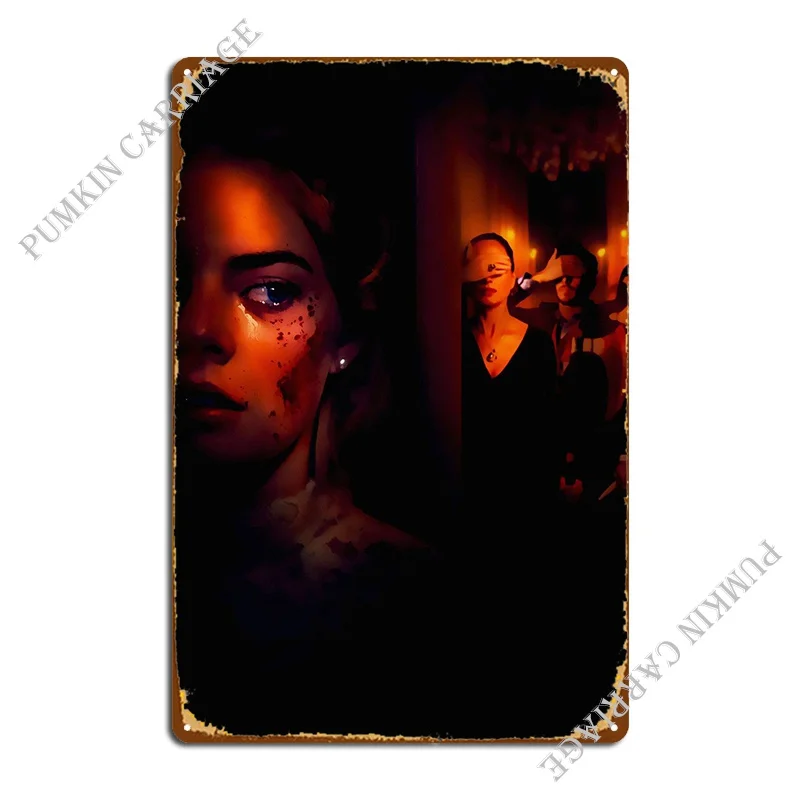 Pronto O No Insegne In Metallo Decorazione Club Garage Cinema Tin Sign Poster