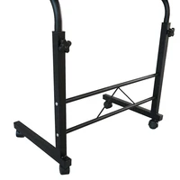 Removable P2 15MM Chipboard & Steel Side Table Black 2