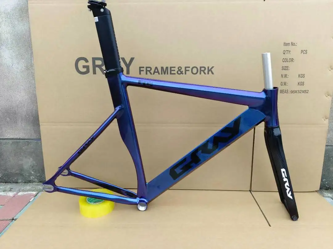 ピスト　シングルスピード　GRAY F15 700c Gray F15 Fixie Bike Bicycle Frame Aluminum Alloy Racing