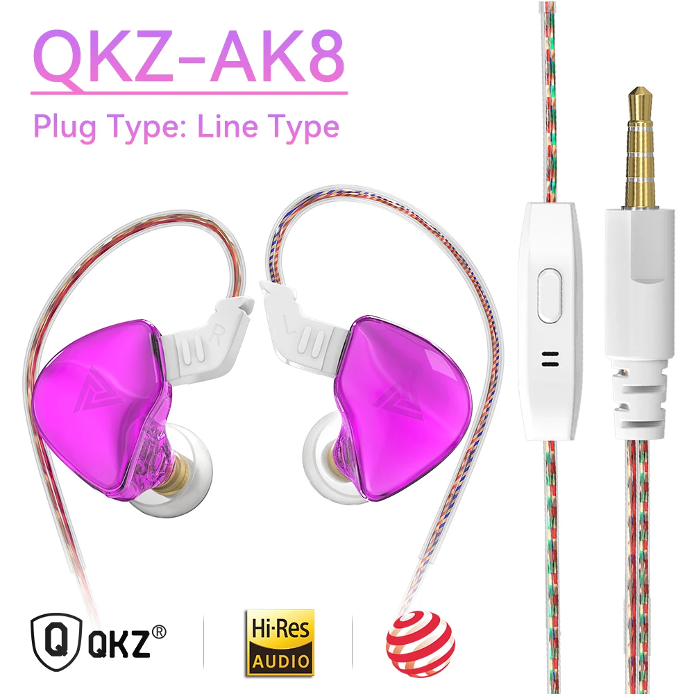 Premium Copper Driver HiFi Wired Earbuds with Mic - Enhanced Bass Stereo Sound