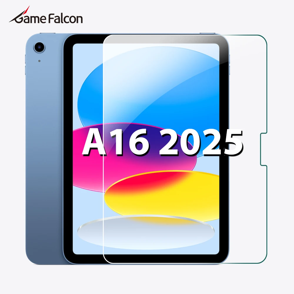 Tempered Glass Screen Protector Film For iPad A16 Pro 13 M5 M4 12.9 10 9 9th 10th Generation Air 11 M2 M3 5 4 Mini 6 7