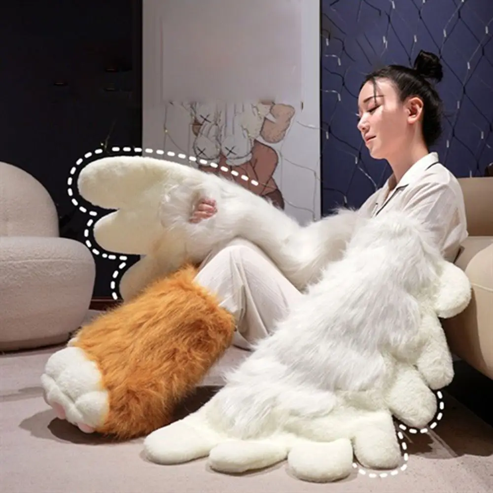 Plush Fursuit Paw Gloves Cosplay Costume Accessory