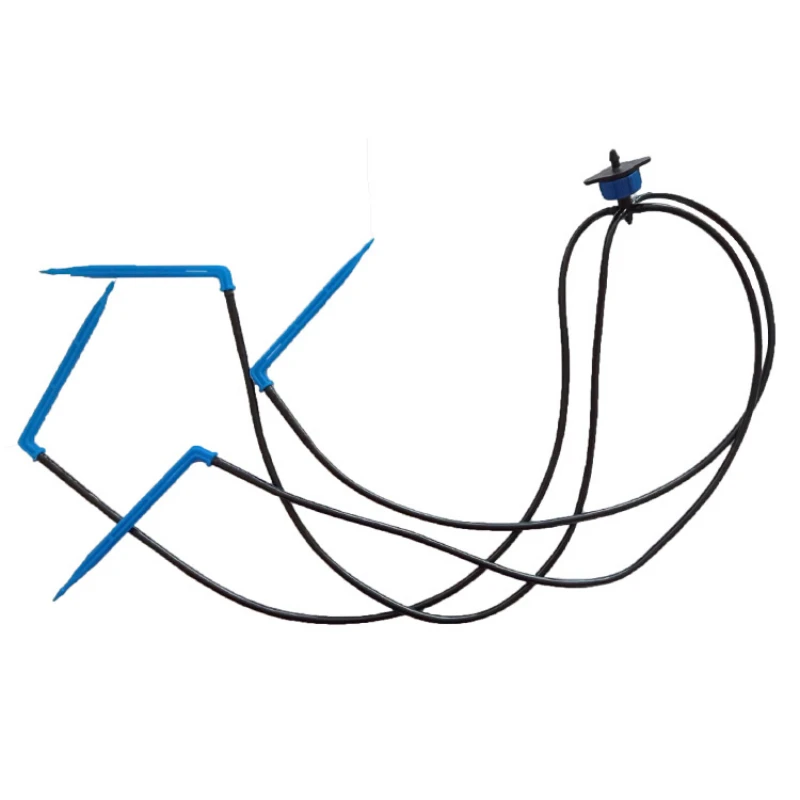 

irrigation system 4 Branches Bend Drip Arrow for Greenhouse Garden Irrigation