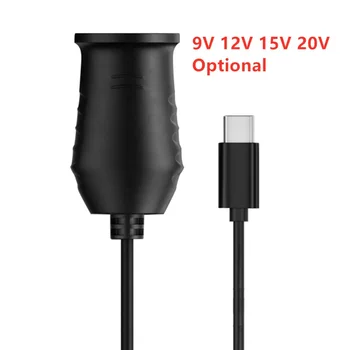 65W USB C 유형 C 남성 9V 12V 15V 20V 자동차 시가 라이터 소켓 여성 변환기 어댑터 코드 자동차 전자 액세서리