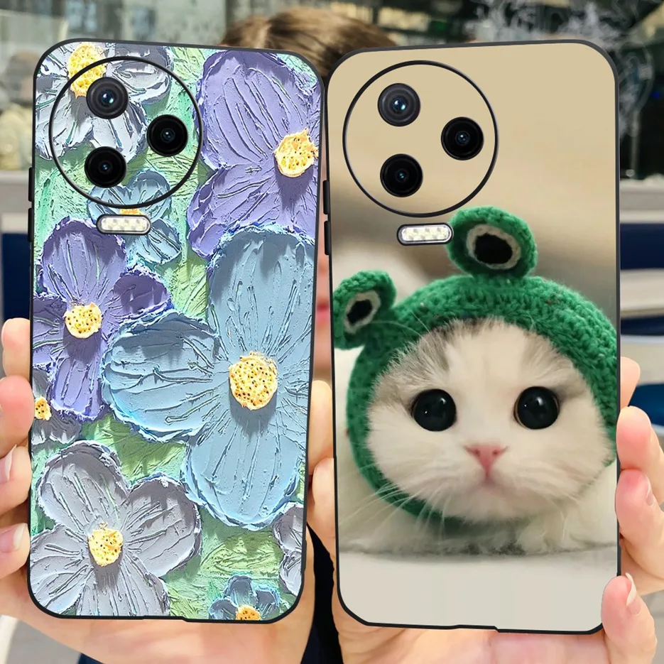 Charming Fashion Painted Soft Silicone Phone Case with Bumper Protection