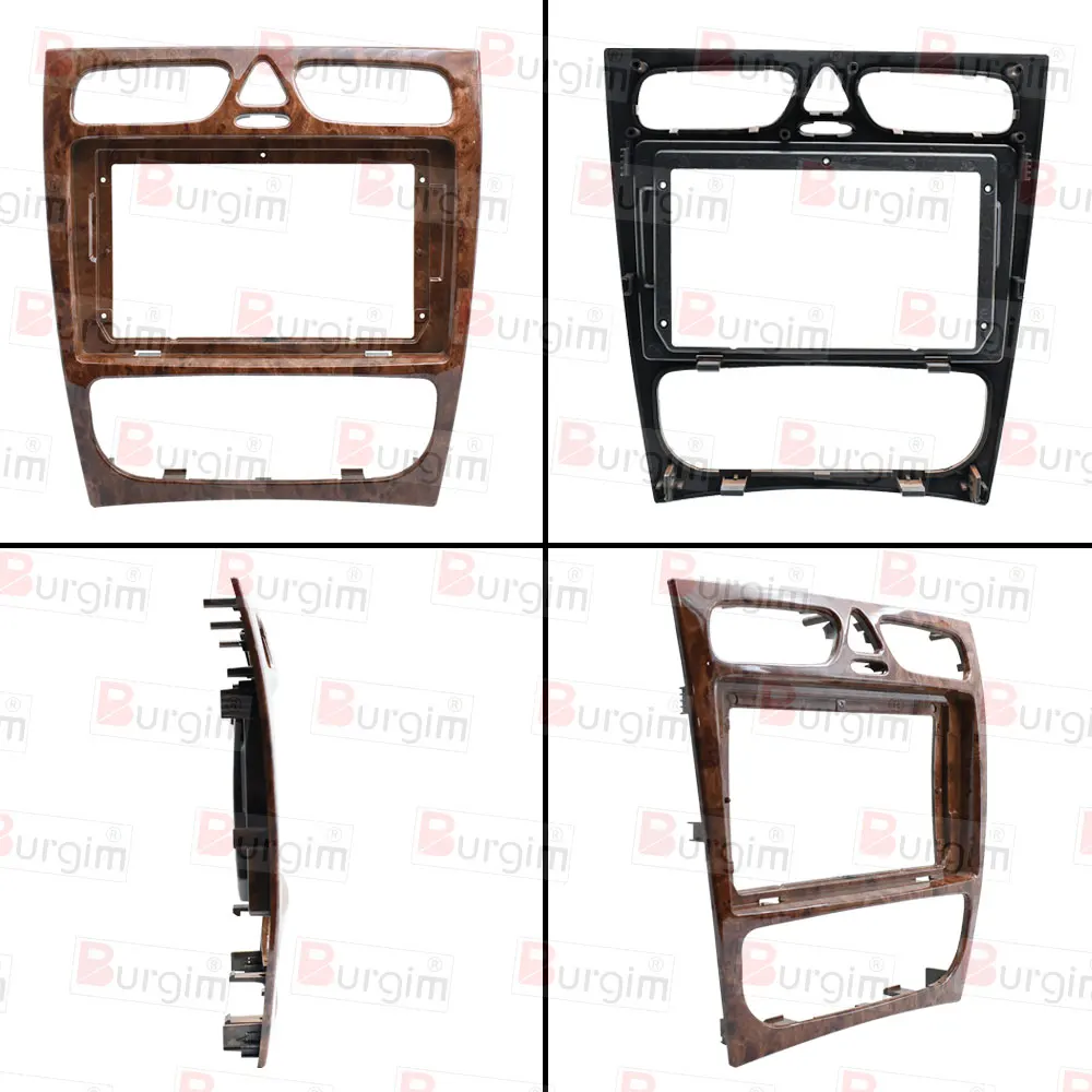 AVC】2DIN取付キット - ベンツCクラス(W203)後期 ナビ無し車用 ブラックパネル - AVインターフェイス.com 車用ラジオフレーム 9 "に適合する C-Klasse W203 CLK-klasse W209 G-klasse W463