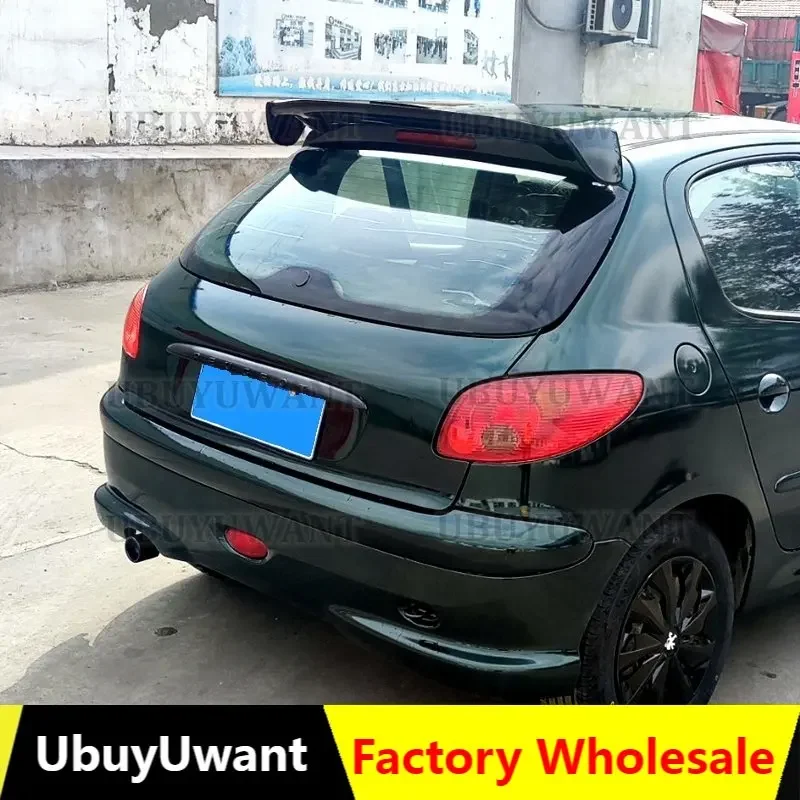 Per Peugeot 206 207 208 308 Spoiler 2008-2022 Plastica Abs Tetto Posteriore Spoiler Ala Tronco Lip Boot Cover Car Styling