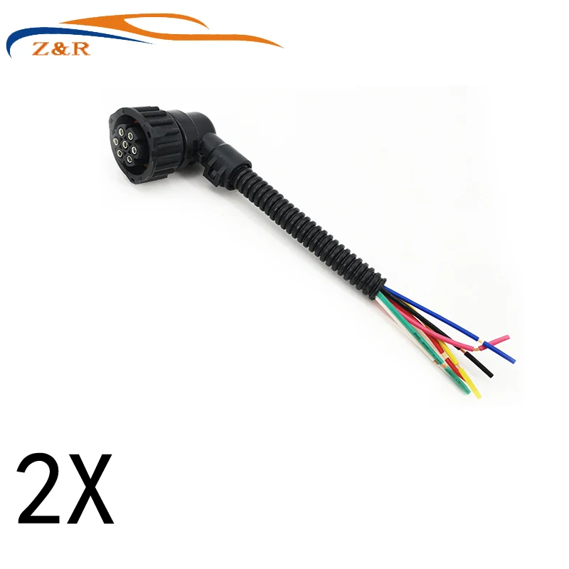 Presa Per Auto 2X7 Pin Per Scania Per Camion Volvo Per Mercedes-Benz Actros Per Cavo Connettore Fanale Posteriore Iveco