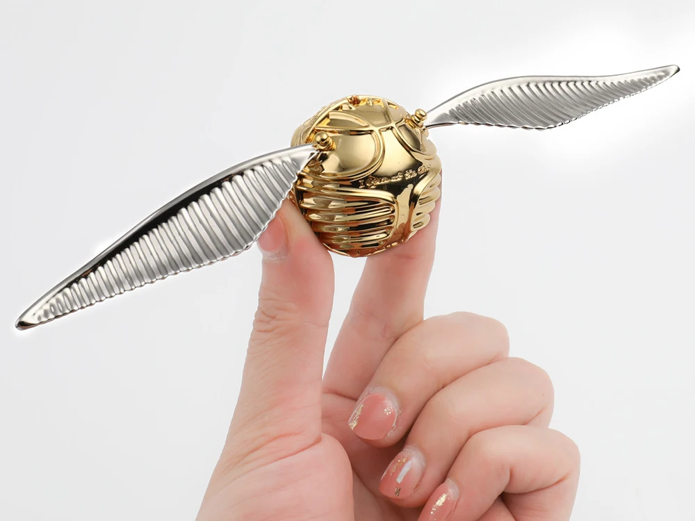 Goldenen Schnatz Ring Box Bewegliche Flügel Luxus Schmuck Box Lagerung Box Display Halskette Vorschlag Geburtstag Geschenk Box Valentinstag – Detail 6