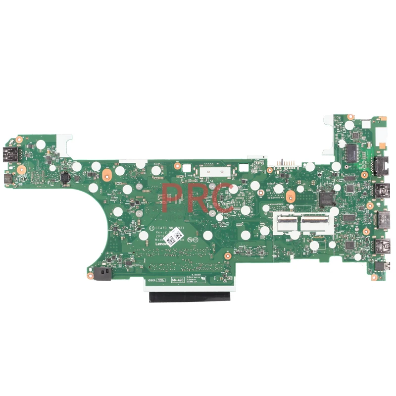 Placa-mãe para Laptop Lenovo Thinkpad T470 Notebook Mainboard Nm-a931 i3 i5 7th Gen 01hw539 00ur445 01ax963 01hx648 - Imagem 6