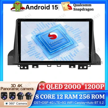 Android 15 Autoradio Per JAC JS4 2020 - 2023 IEVS4 2019 - 2023 GPS Autoradio DVD 5G WIFI 4G LTE QLED DSP Stereo Qualcomm BT AUTO