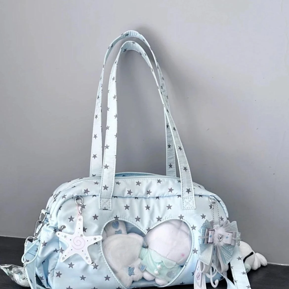 2025 Star Angel Y2K Korean Sle New Design Jk Large Capaci Single Oulder Crossbody Bag for Women Casual Pure Leisure Youth Bag 3