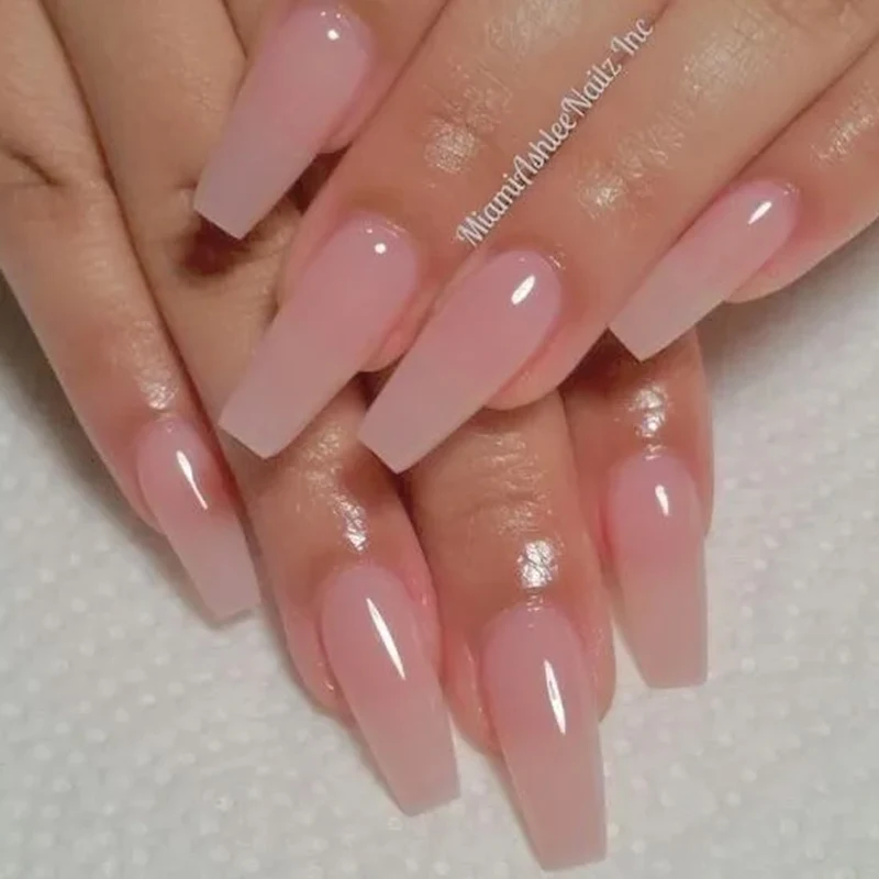 BORN PRETTY Quick Extension Nail Gel Polish Pink Nude Milk White Gel Soak Off UV Semi Permanent Nails Art For Manicure Tool 5