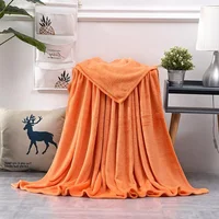 Soft Warm Coral Fleece Blanket Winter Sheet Bedspread Sofa Throw 230Gsm 8 Size Light Thin Mechanical Wash Flannel Blankets 4