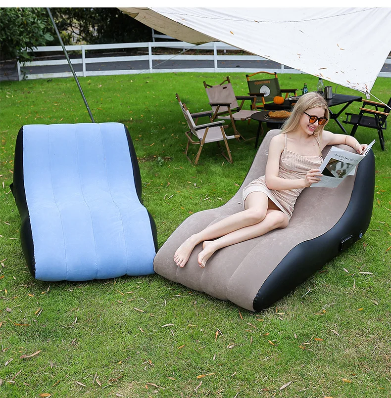 Inflatable Lounger Chair - Air Sofa for Indoor  Outdoor Use
