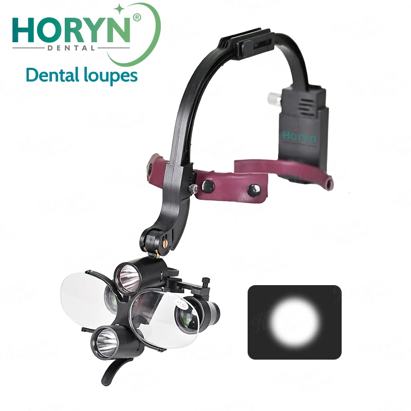 

Dental 5W LED Head Light Lamp For Magnification Binocular Loupes Light 2.5X 3.5X Dentisit Surgical Headlight Lab Equipment