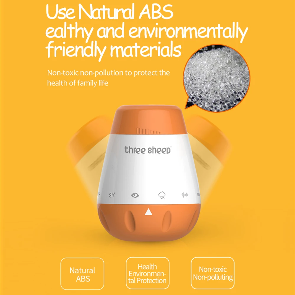 Baby White Noise Machine Smart Music Voice Sensor Infants Bad Sleep Helper Therapy Sound Monitor Generator for Babies Relax Toy Sa75d79cbd3b14868860e9eed176aa184q