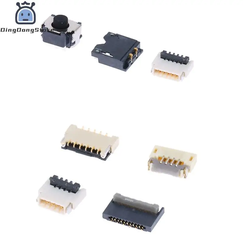 Joystick Slider Rail Connettore Batteria Presa Sl Sr L Zr Zl Nfc Flex Porta Cavo Compatibile Ninten Switch Joy-Con Console Schermo