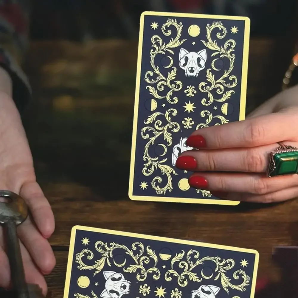 Tarot Cards 78 Oracle English Visions Divination Edition Board Playing Games