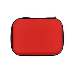 Portable Protective Carrying Case for Handheld Game Console Travel Retro Mini Game Player (Red)